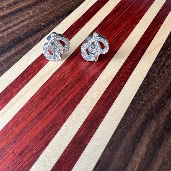 Dior Jewelry - Christian Dior CD Logo Clip-on Earrings with COA- EUC
